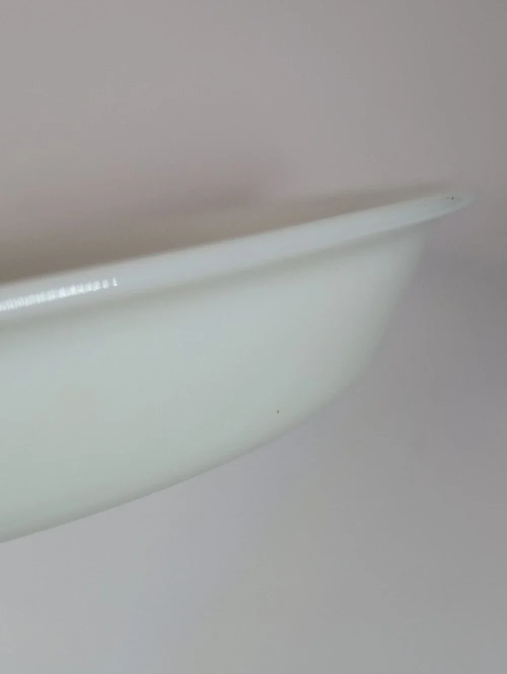 PYREX Milk Glass Vintage Pie Plate #209