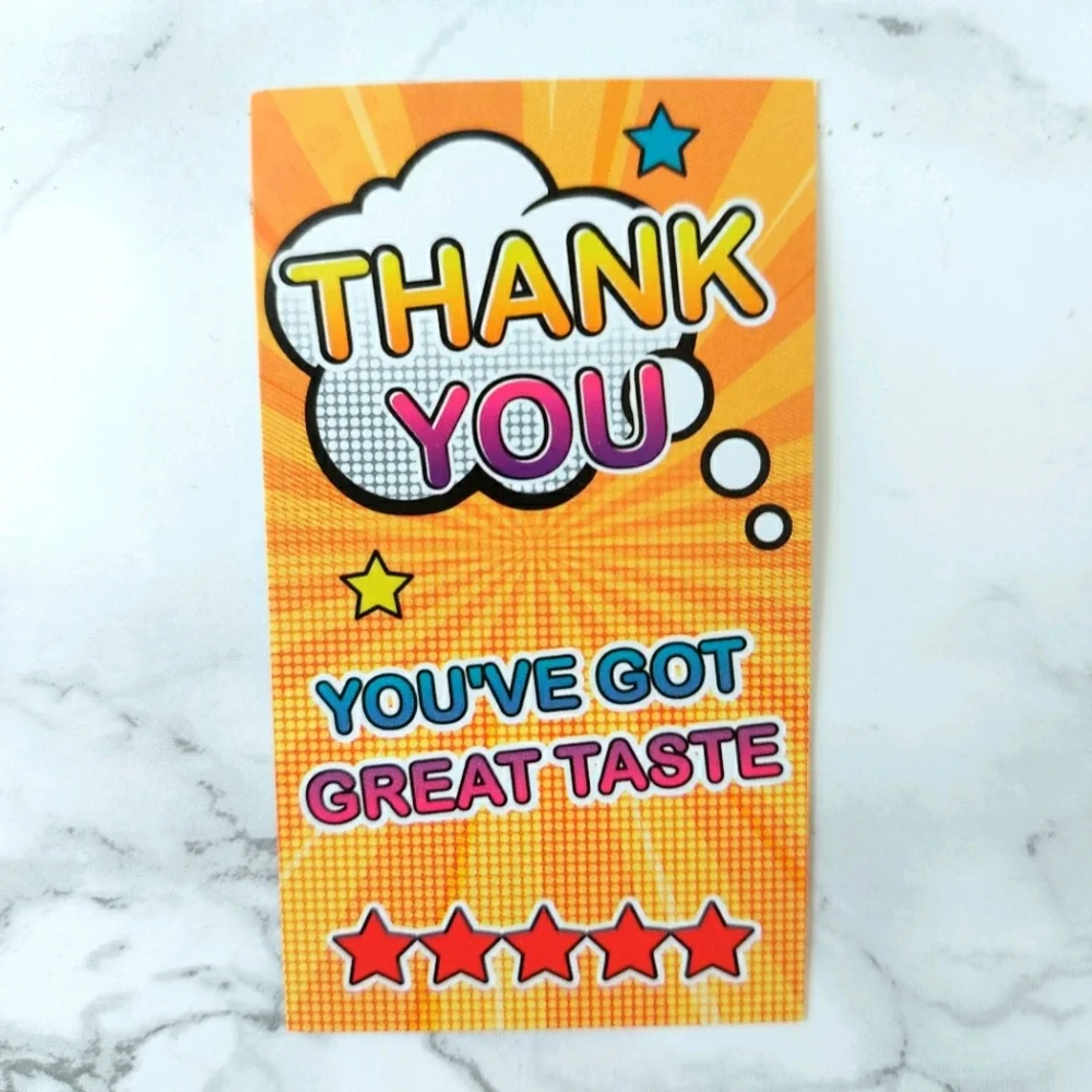 100 Thank You Cards