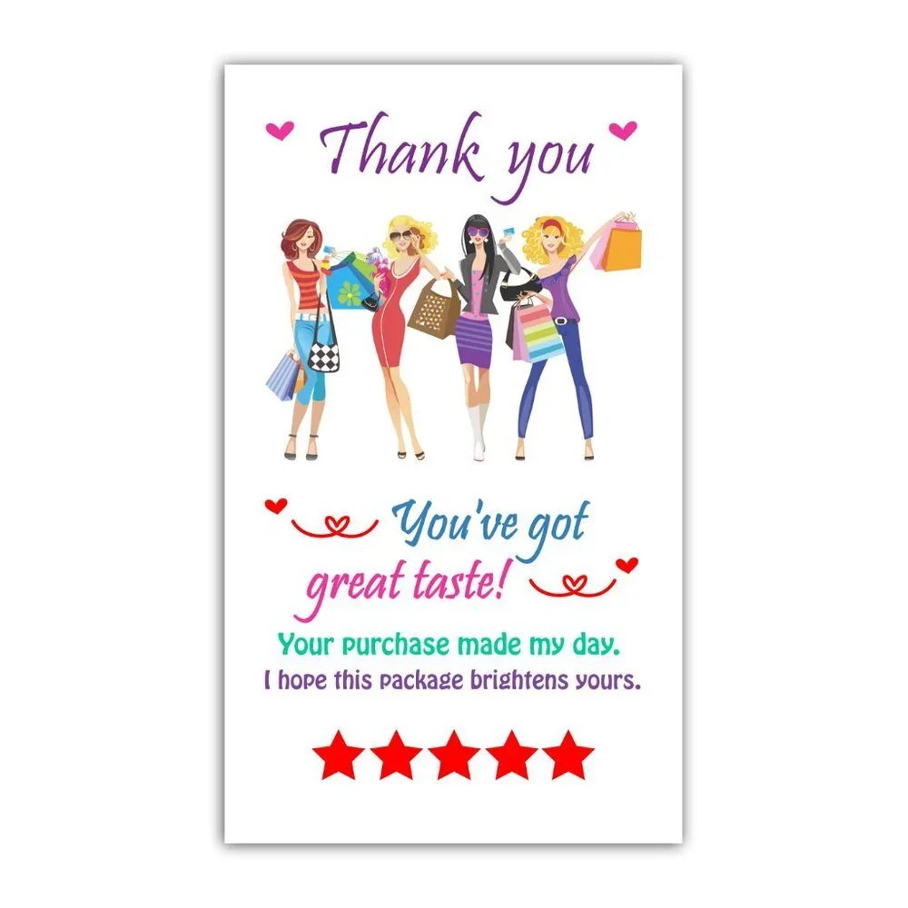 100 Thank You Cards