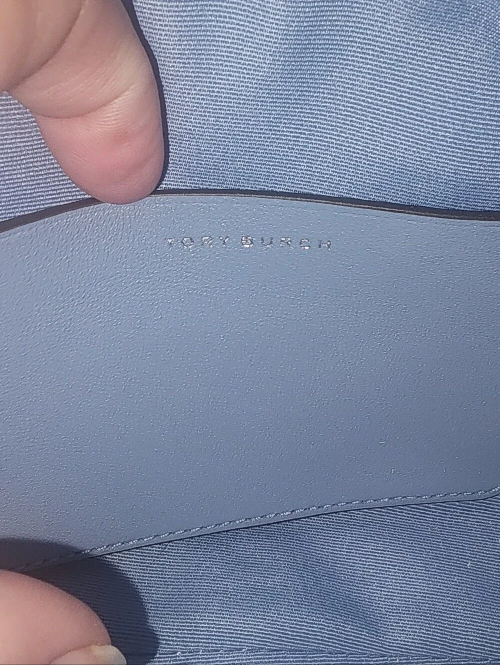 Tory Burch sticker crossbody