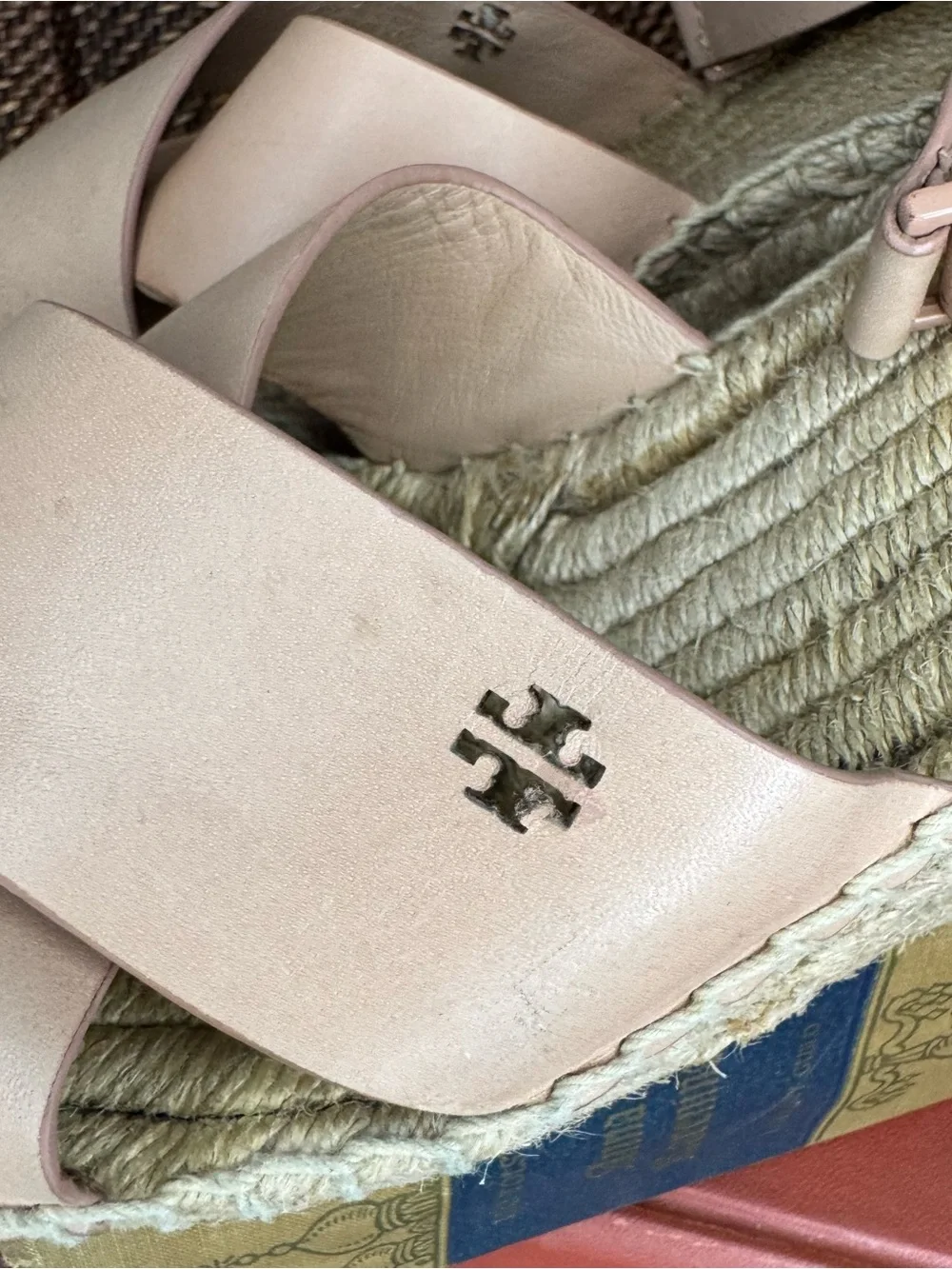 TORY BURCH | Bima Espadrille Wedge Sandals Size 9