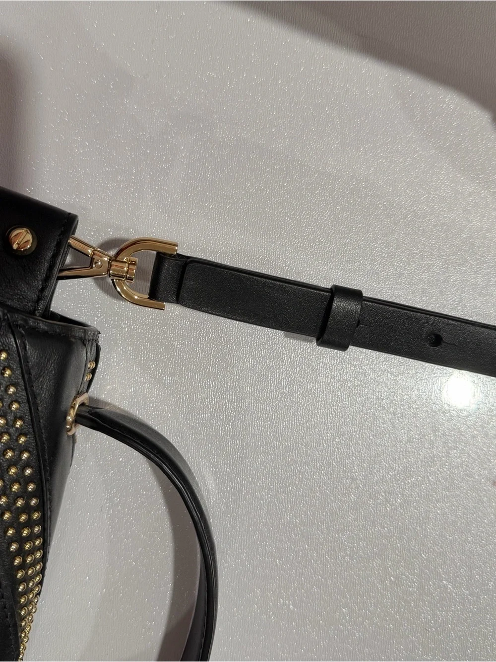 Michael Kors structured leather