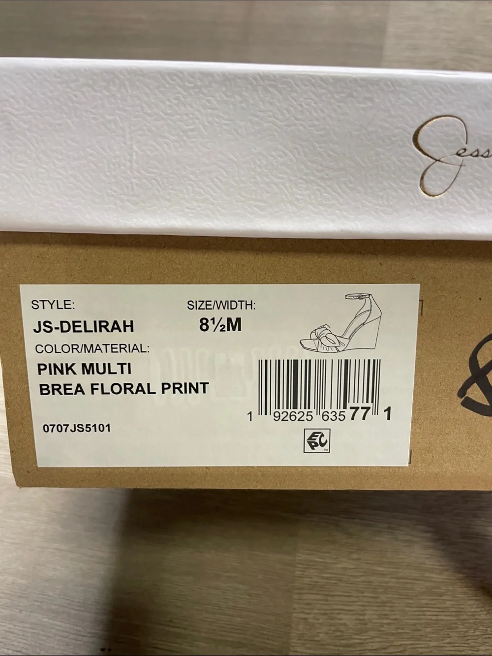 Jessica Simpson bright floral