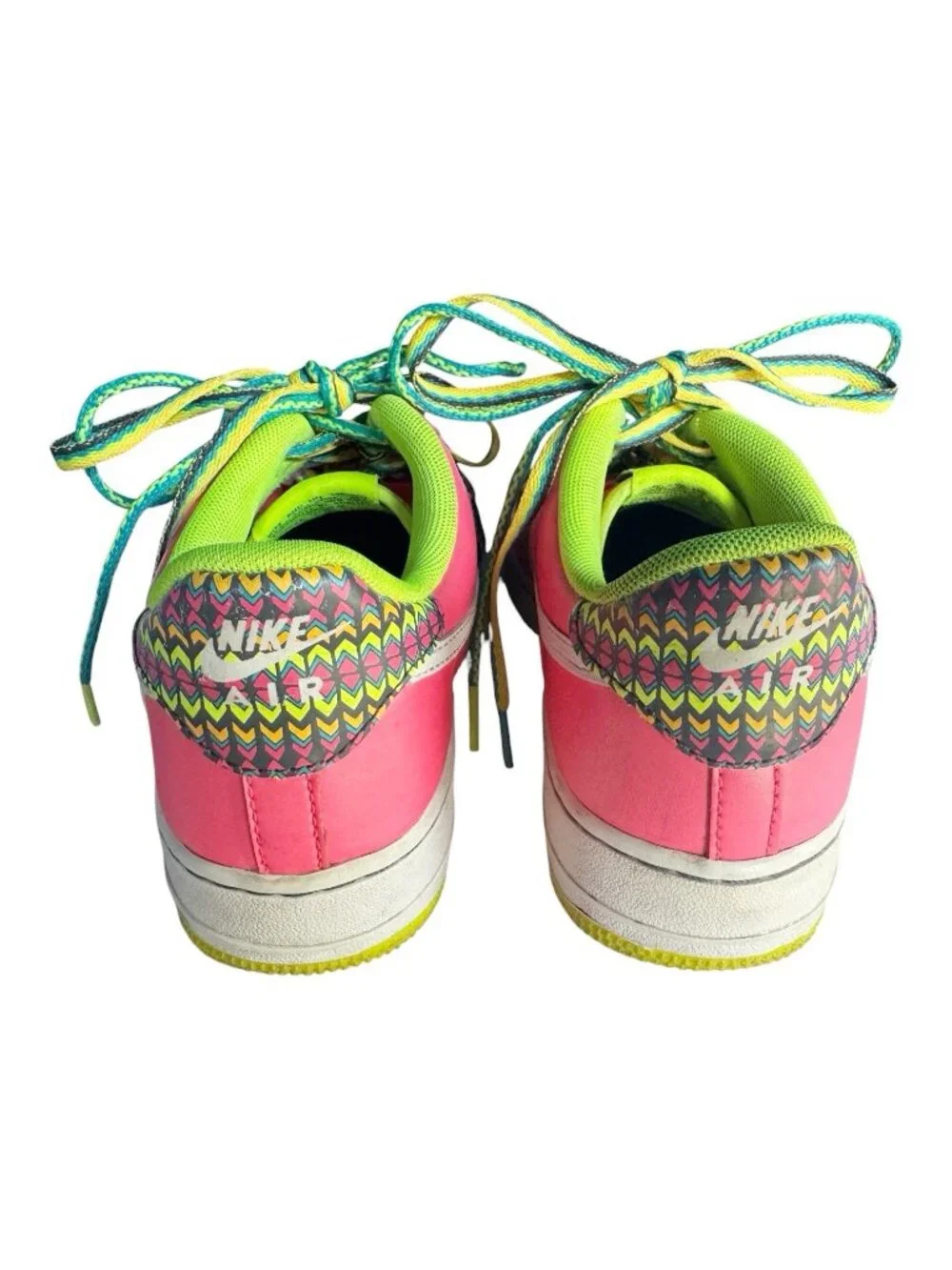 Nike Air Force 1 GS Pink Volt Sneakers Kids Size 7  Youth CW5761-600