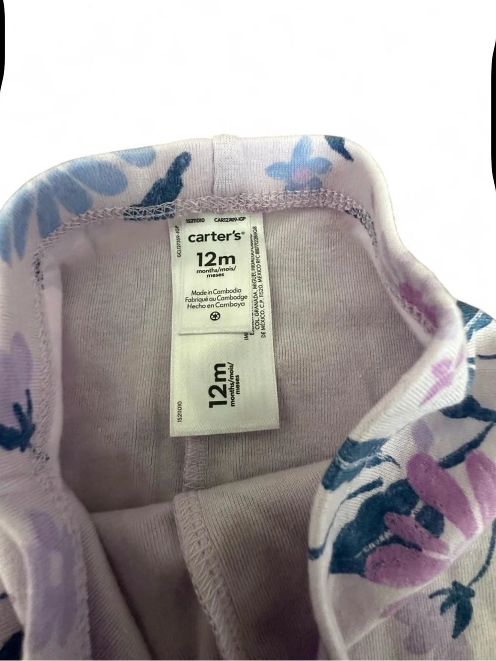 Carters soft stretch