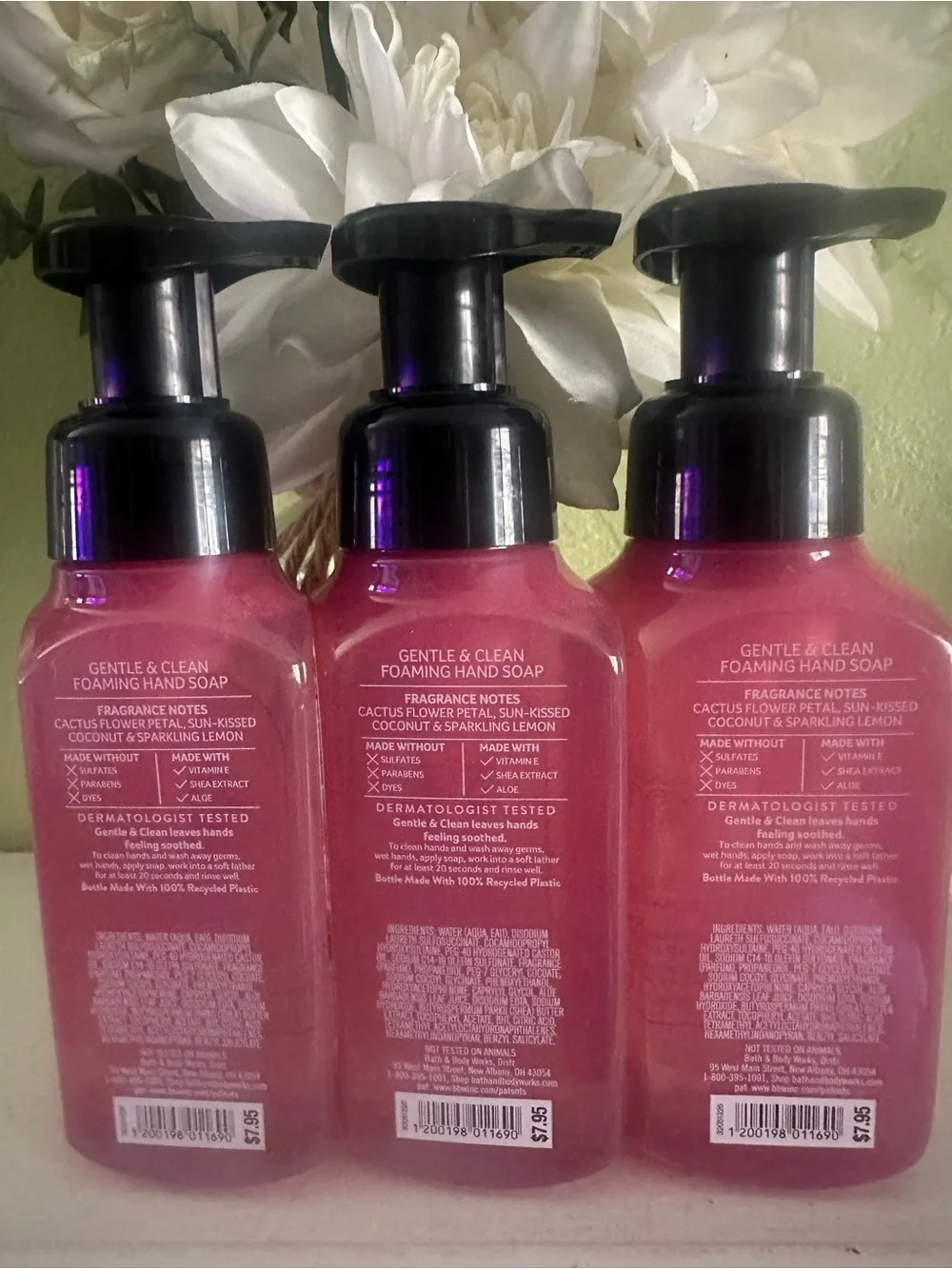 Bath & Body Works use hand