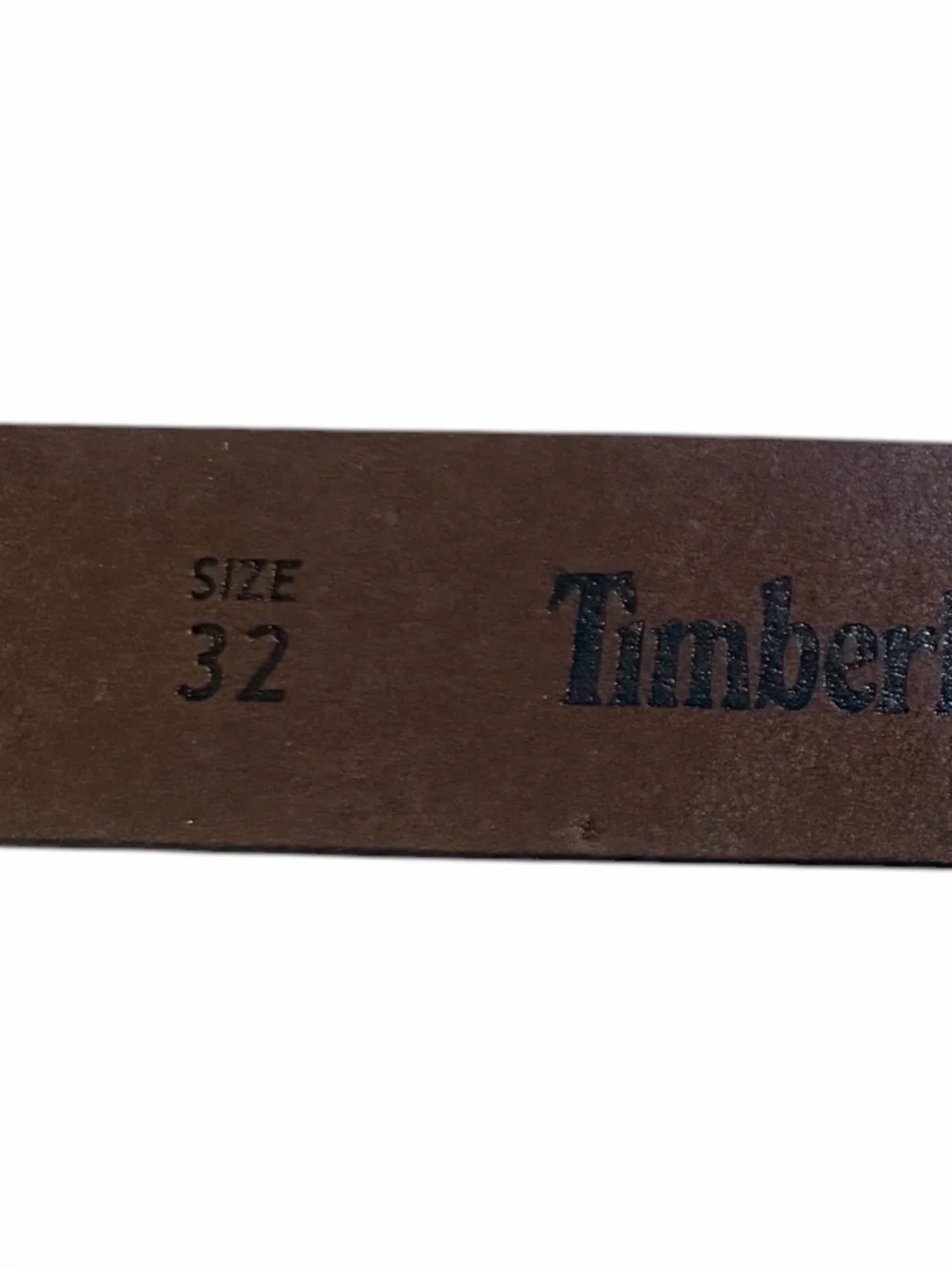 Timberland PRO Roller Buckle-Belt Genuine dark brown full-grain Leather Size 32