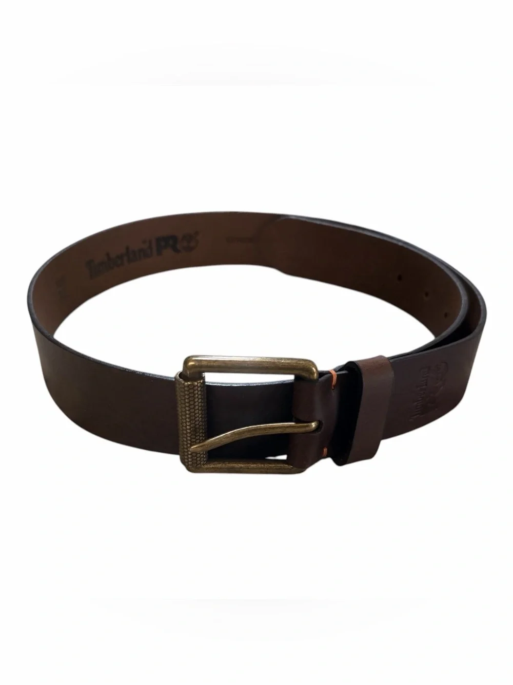 Timberland PRO Roller Buckle-Belt Genuine dark brown full-grain Leather Size 32