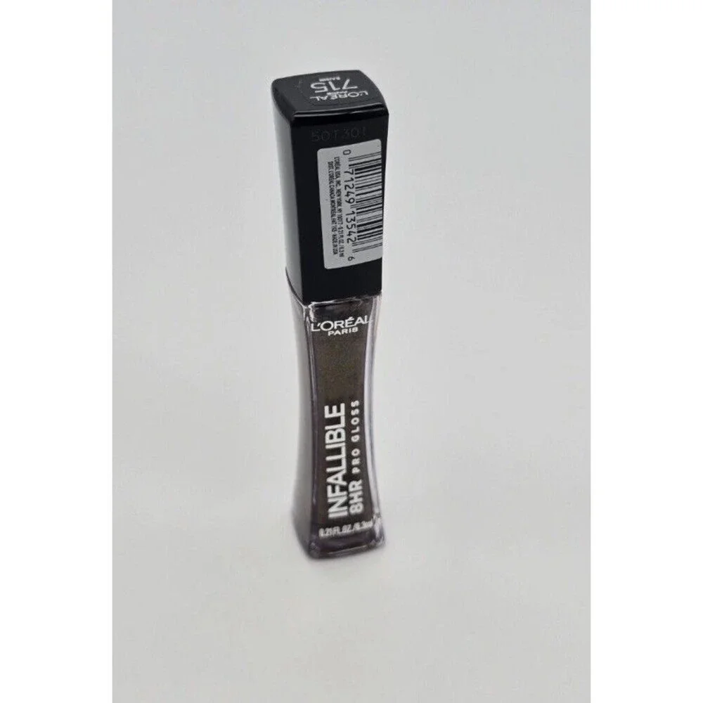 L'OREAL INFALLIBLE PRO GLOSS 8 HR WEAR 715 RAISIN ~ NEW