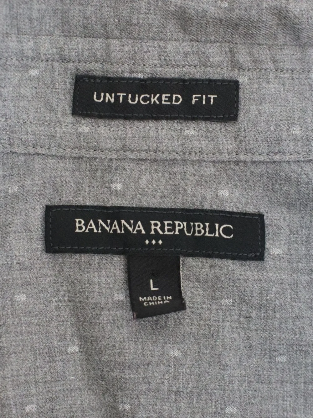 Stylish Banana Republic Grey Summer Shirt