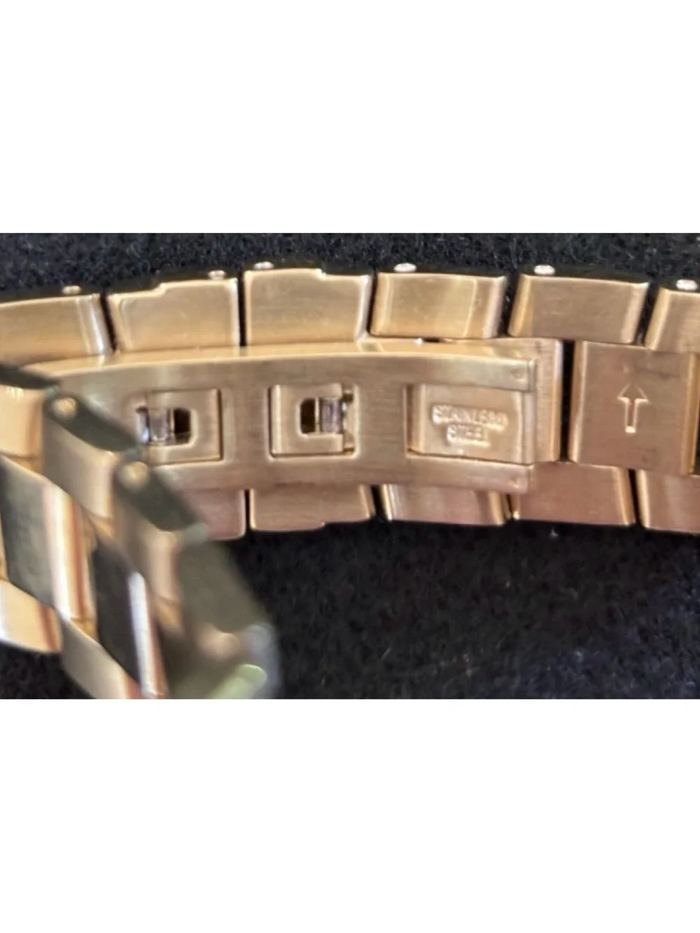 Triwa steel watch polished
