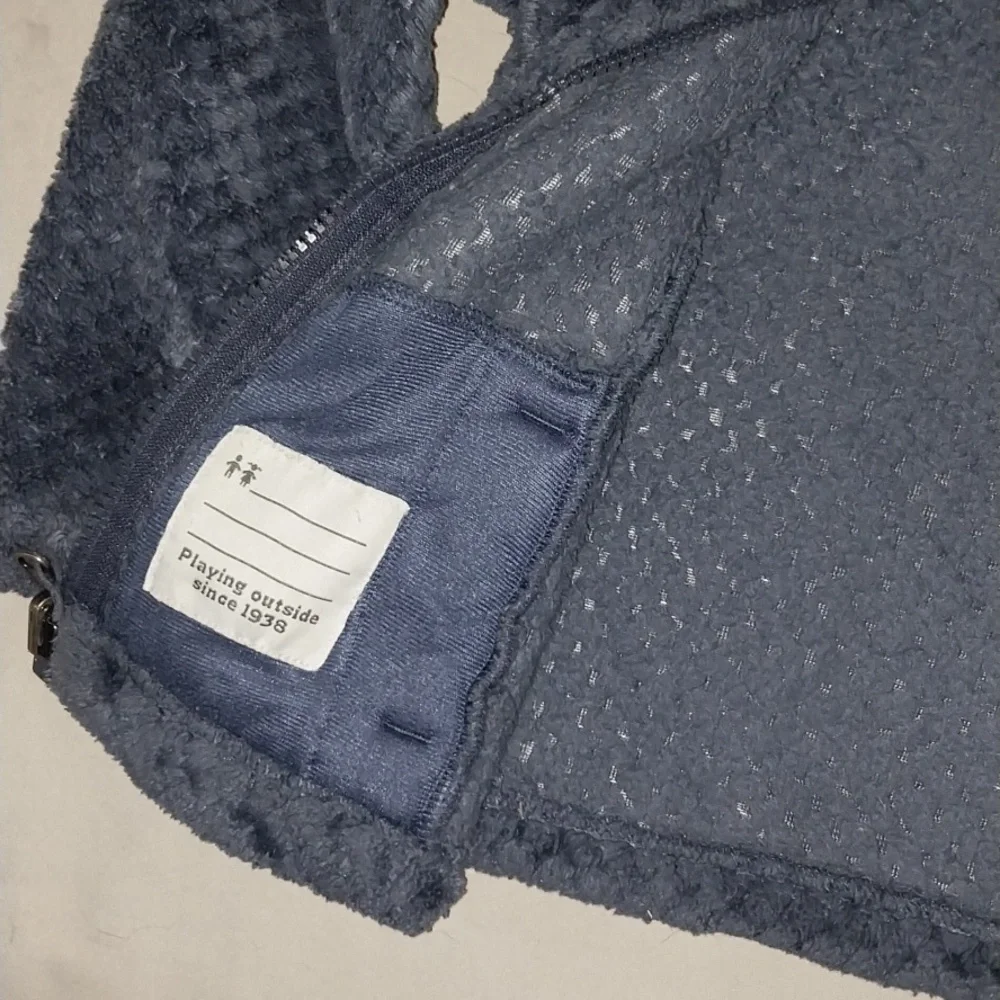 Columbia Fuzzy Fleece Blue Kids Jacket XXS 4/5