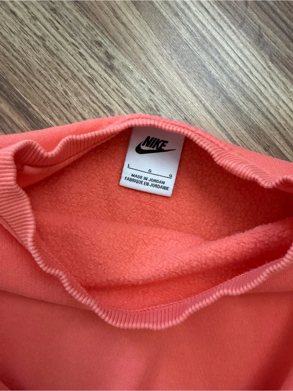 Nike pink cropped