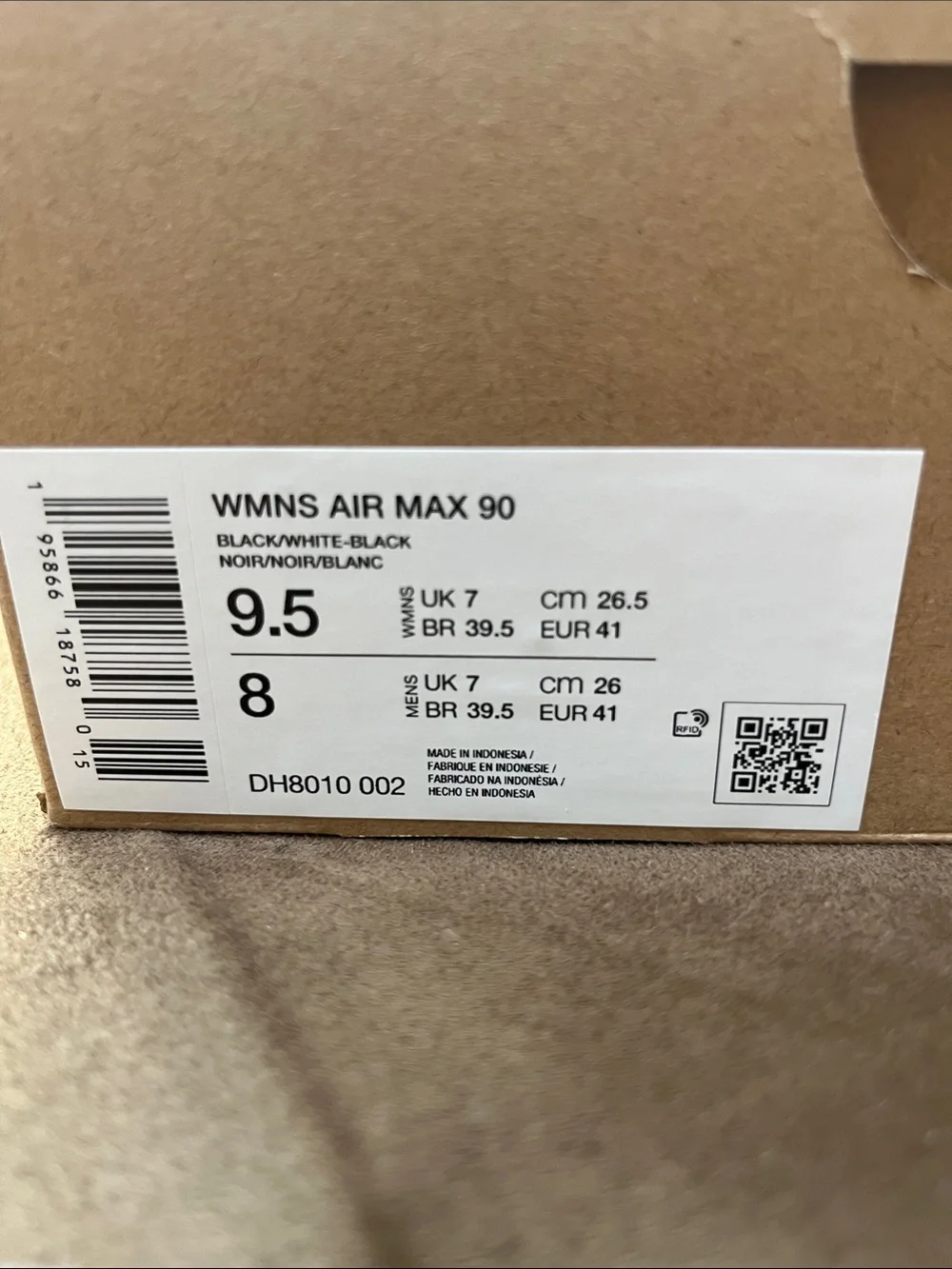 Nike iconic air
