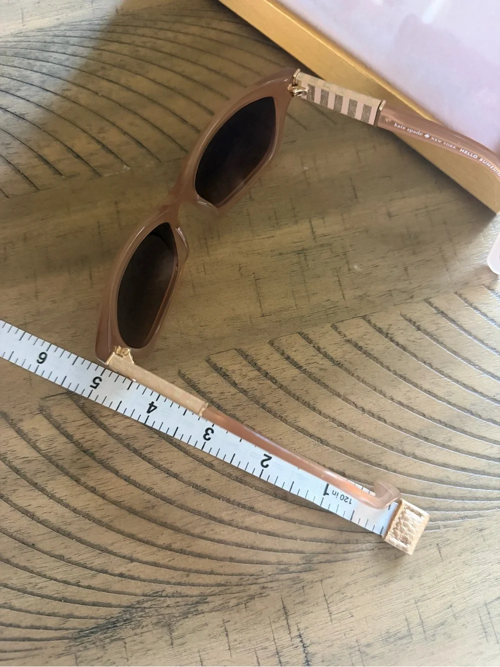 Kate Spade Johanna2/S Blush Pink Sunglasses 53-17 Small Face w/ Case Cloth