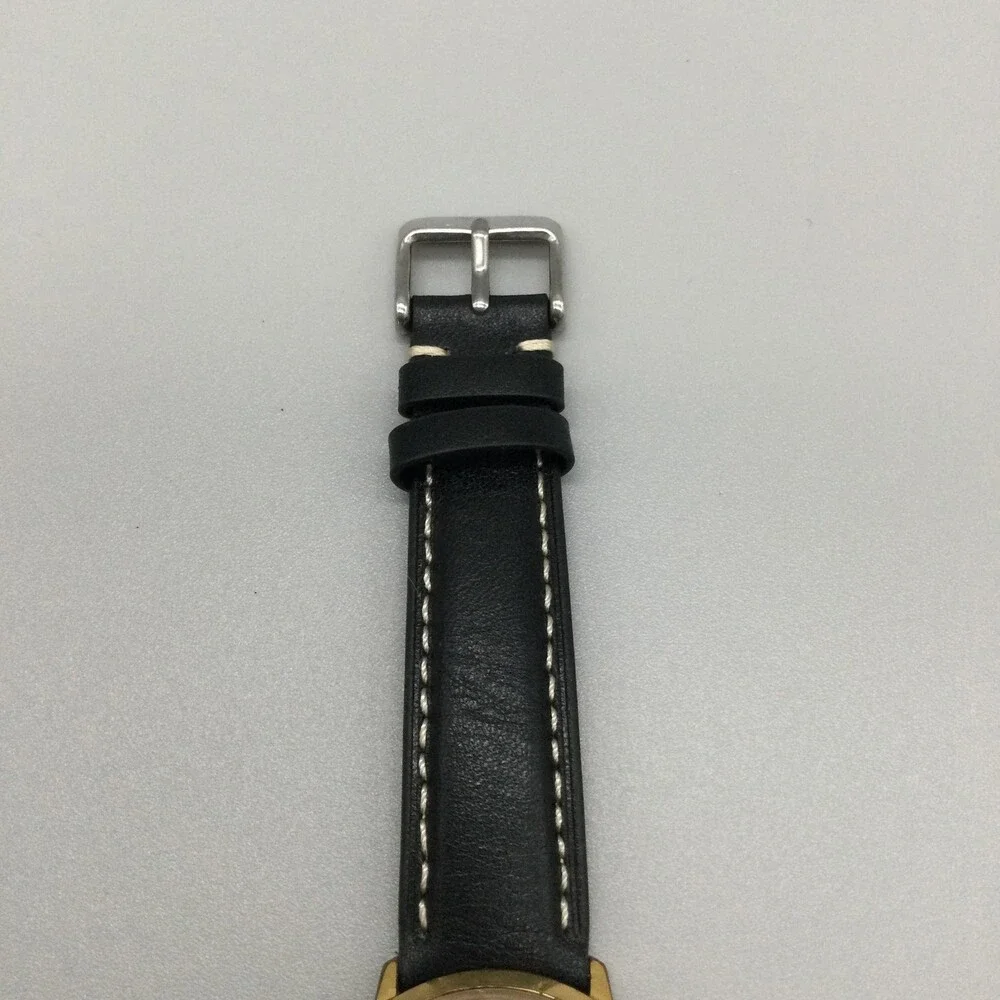 Vintage Helbros Invincible Mens Watch 35mm Silver Tone Anti Magnetic Manual Wind