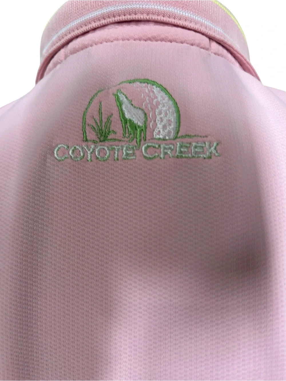 Nike Golf Pink 1/4 Zip Polo Womens Medium Athletic Fit Top Back to School