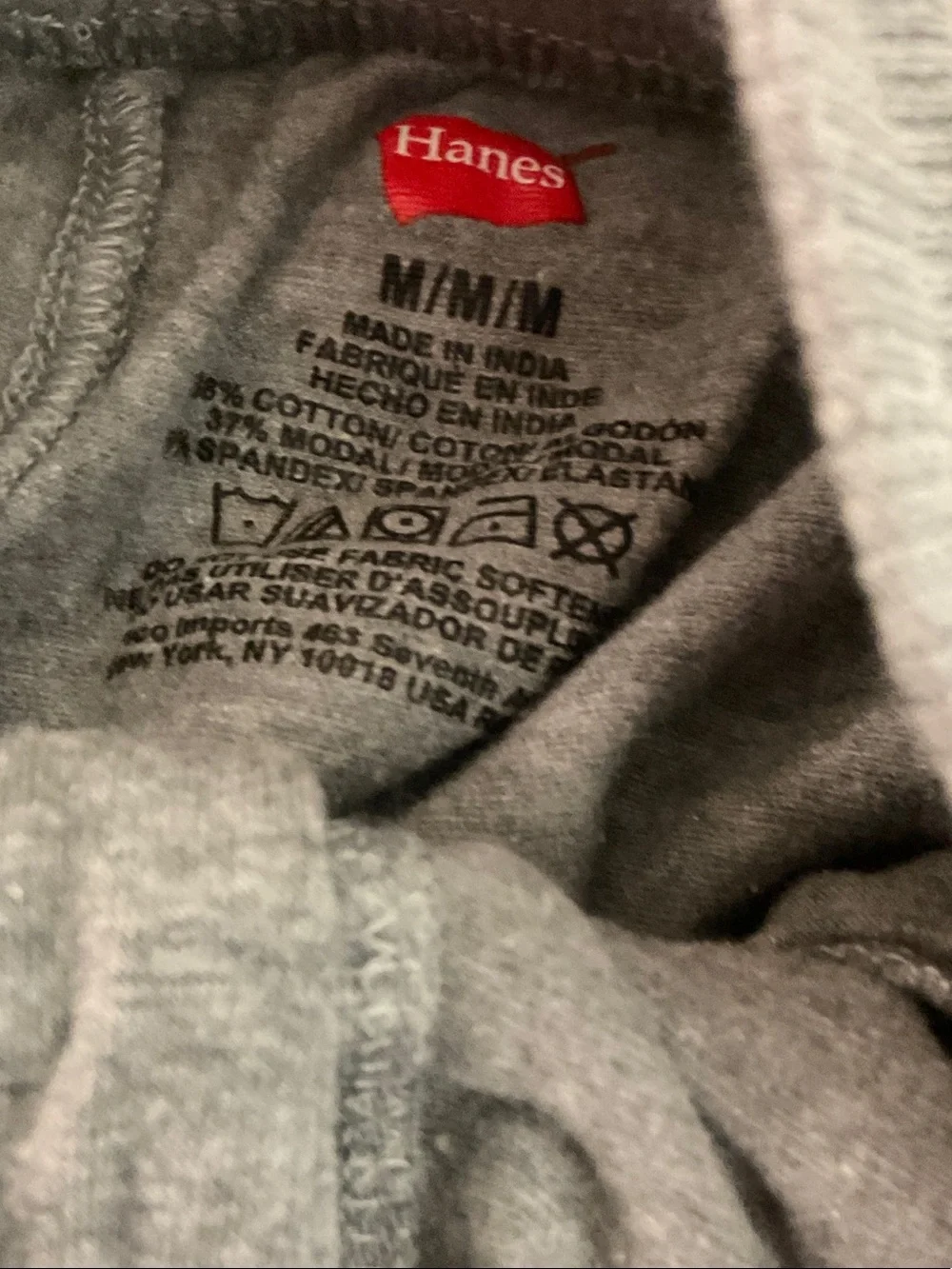 Hanes soft gray