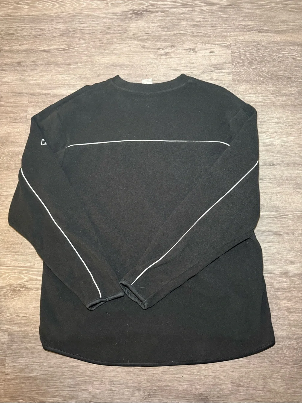 NFL Black Fleece Pullover with White Trim
