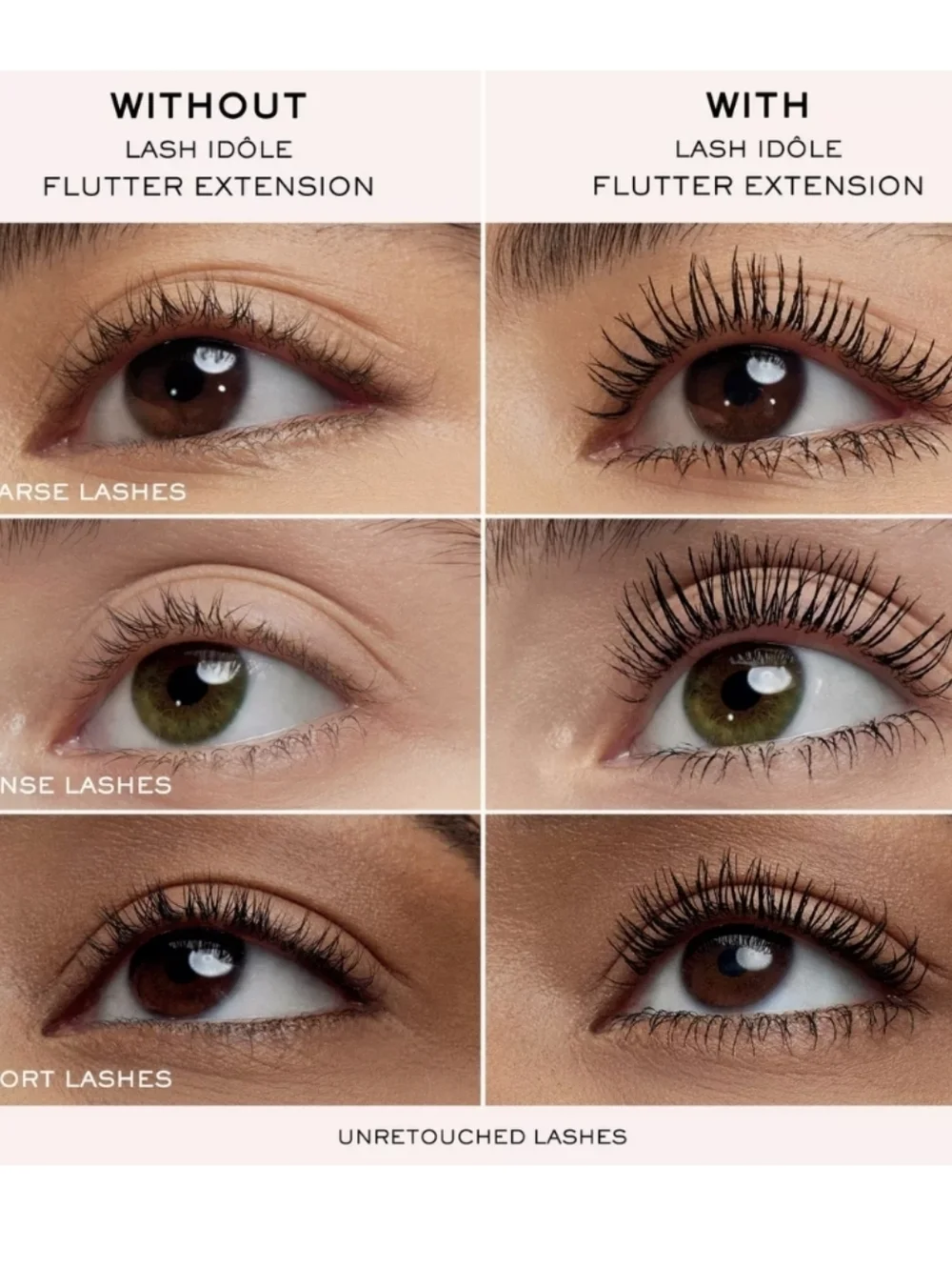 Lancome Lash Idole Flutter Extension Mascara: True Black, 2ml (Travel Size) NWOB