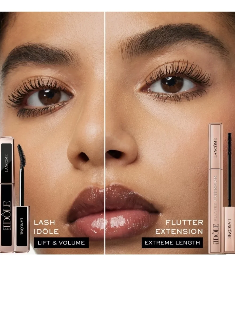 Lancome Lash Idole Flutter Extension Mascara: True Black, 2ml (Travel Size) NWOB