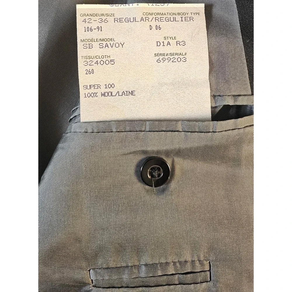 Samuelsohn tux jacket