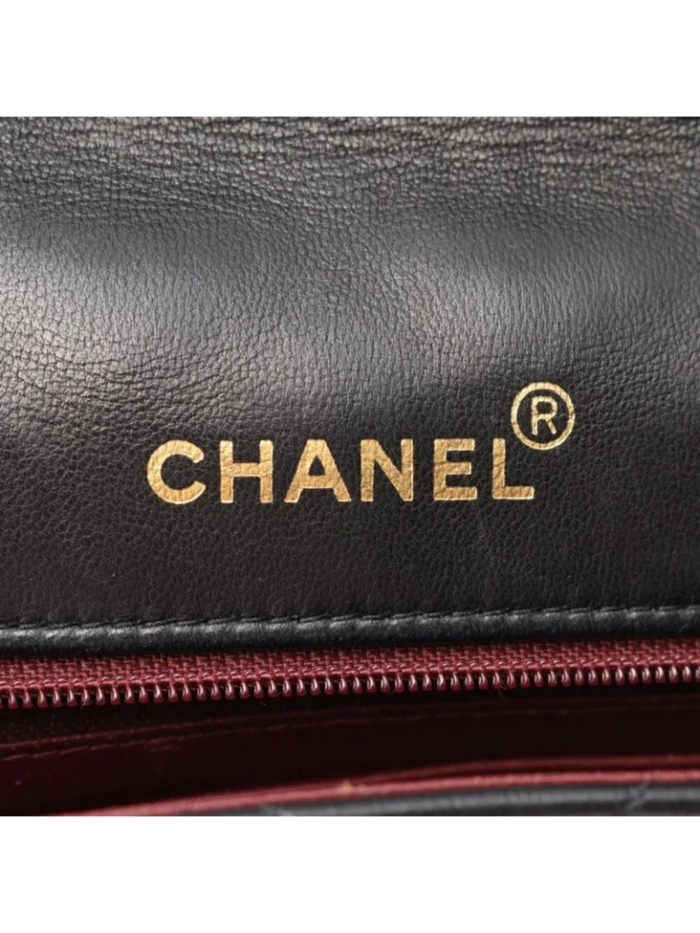 Chanel Shoulder Bag Quilted Diana Flap Black Lambskin Chain