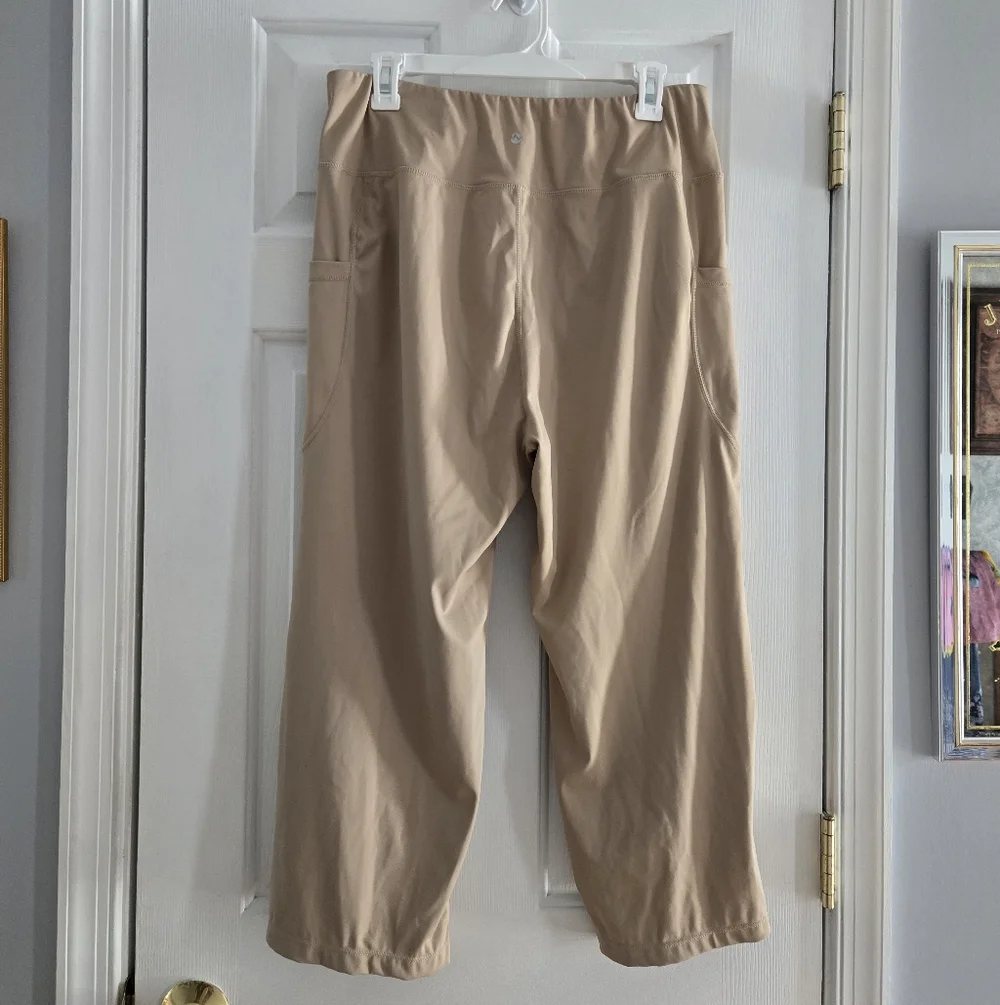 Tan Willit XL Athletic Leggings With Pockets