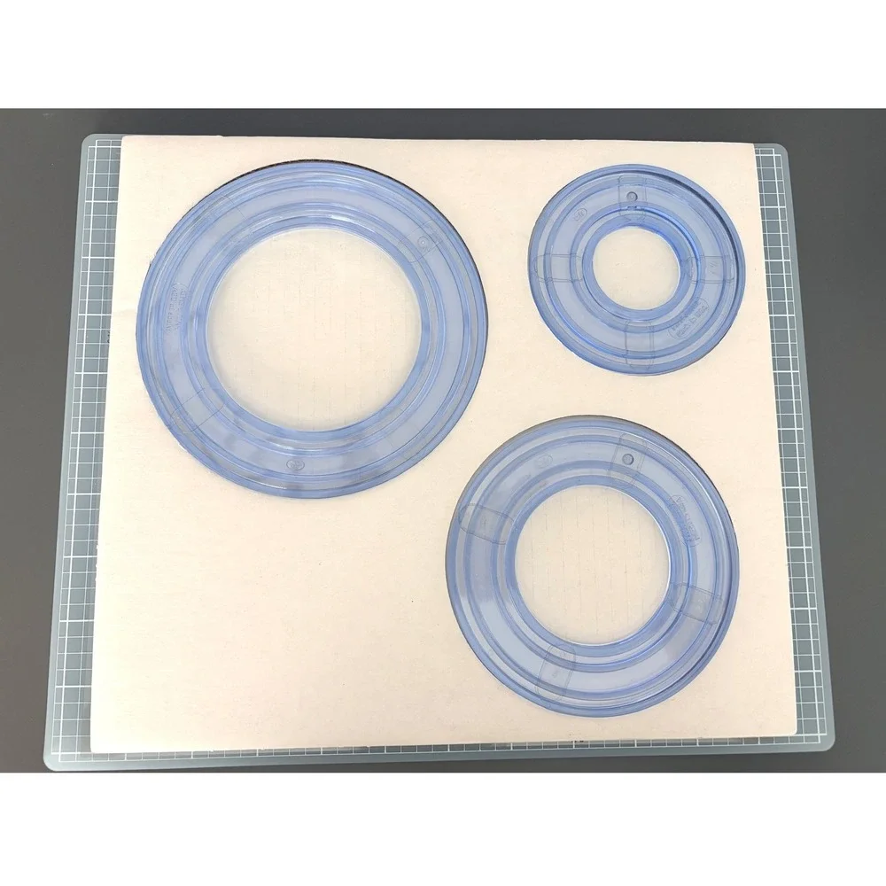 Creative Memories Circle Templates and Mat System Set
