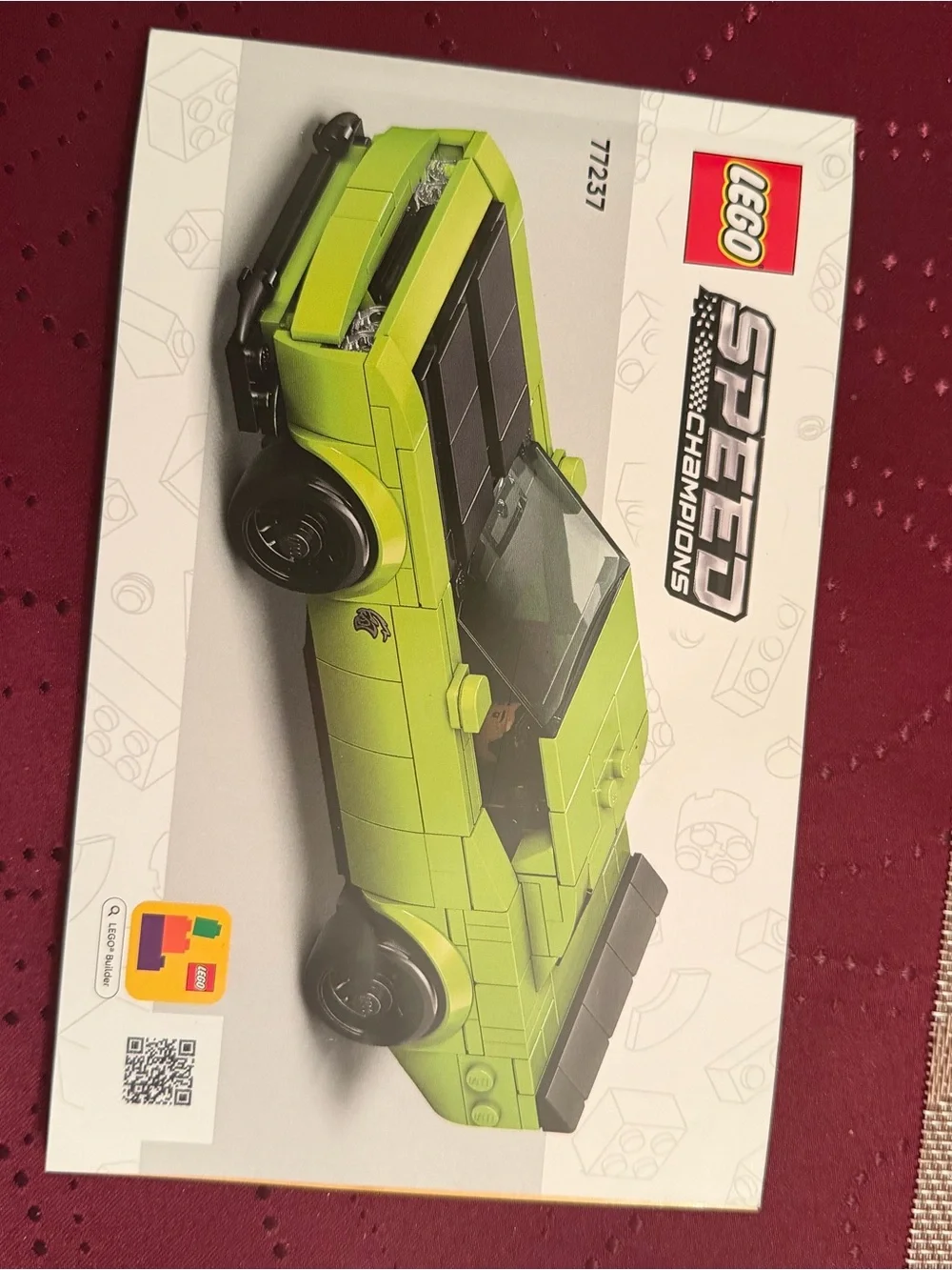 LEGO Speed Champions Lime Green Muscle Car
