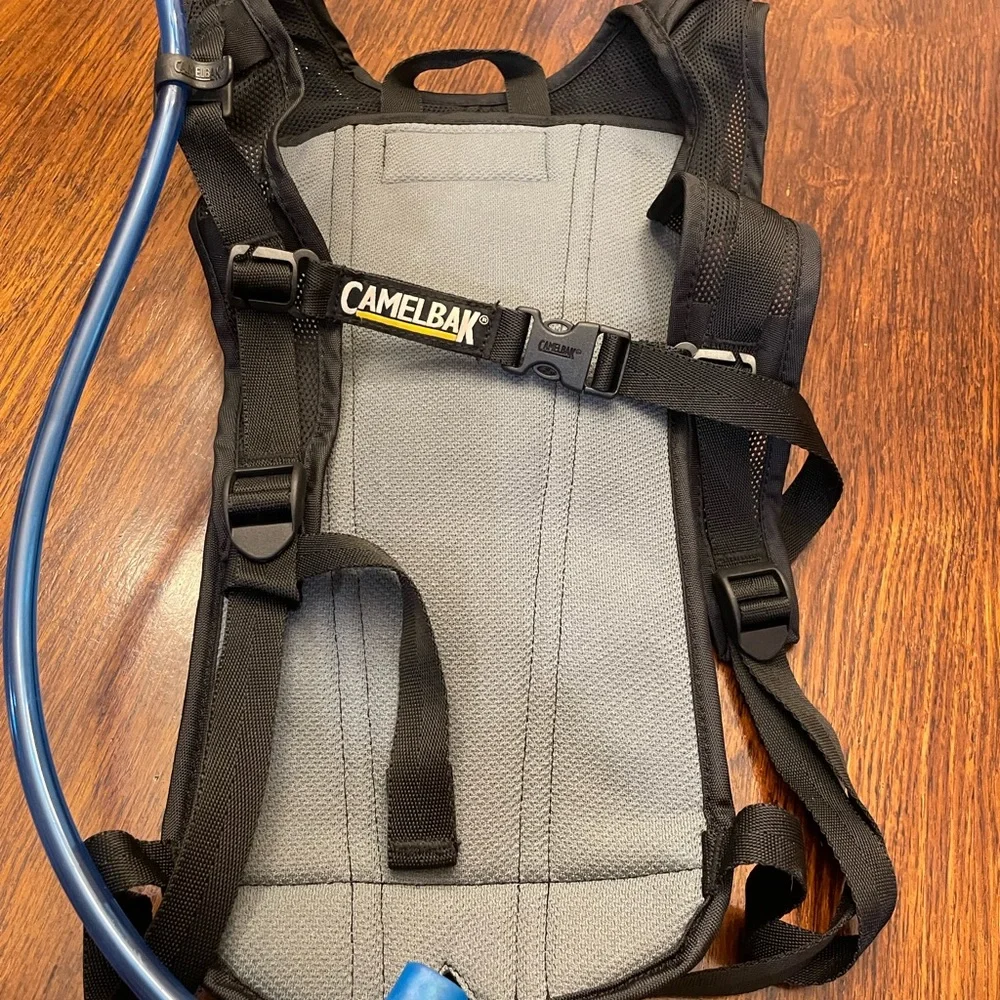 CamelBak Classic Black and Gray Backpack with Adjustable Straps