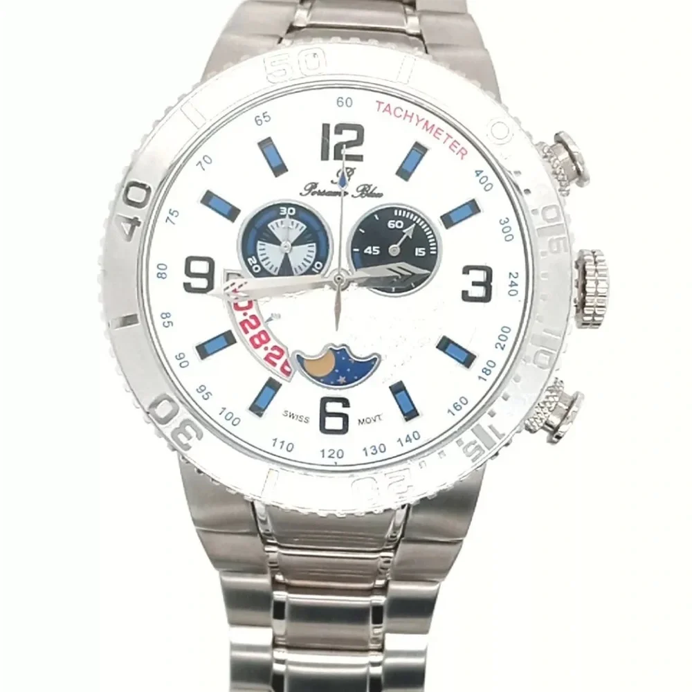 Porsamo Bleu elegant silver