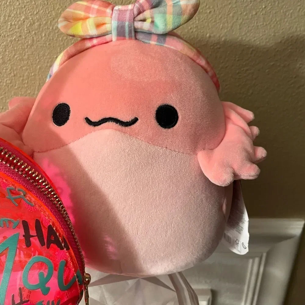 Hello 3 AM PVC Graffiti Purse & Lady Kraken Squishmallow Great Gifts NWT!