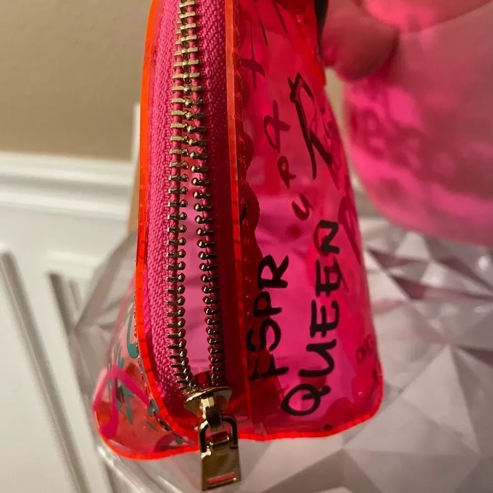 Hello 3 AM PVC Graffiti Purse & Lady Kraken Squishmallow Great Gifts NWT!