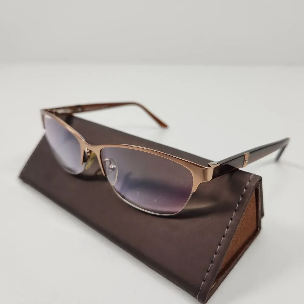 Linda Evans‎ Sans Pareil 362 Sand 135 53 16 Eyeglass Frames Fashion- NO CASE