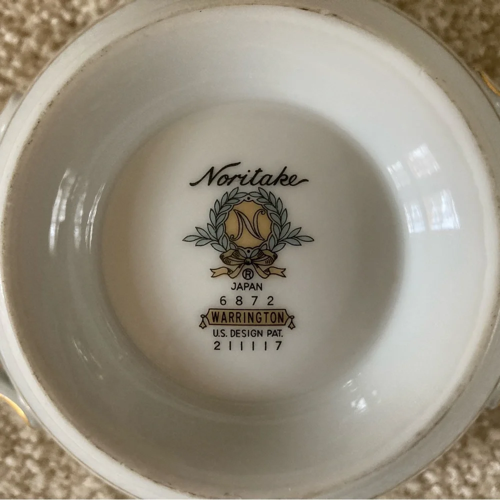 Noritake large footed