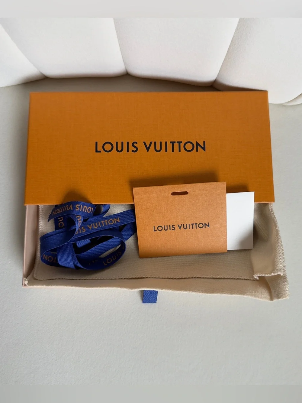 Louis Vuitton carefully features