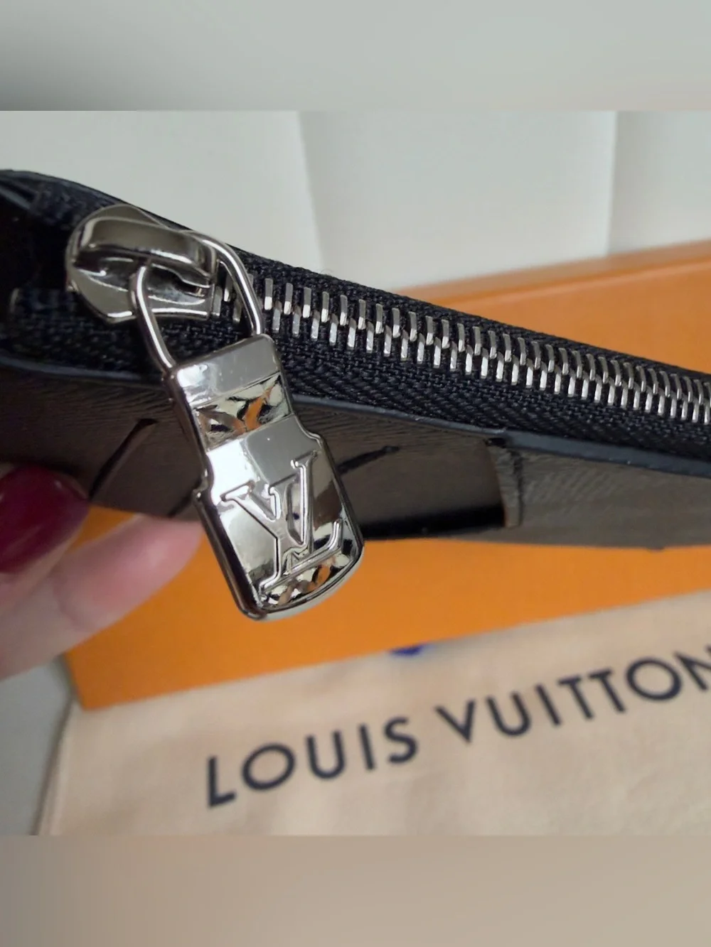 Louis Vuitton silver carry