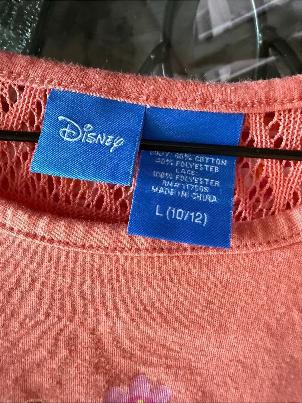 Disney coral sleeveless