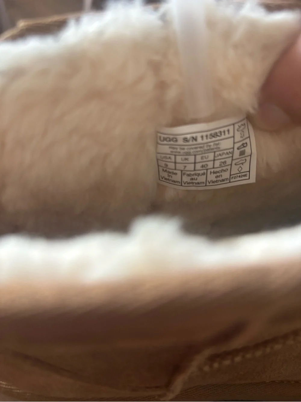 UGG suede ankle