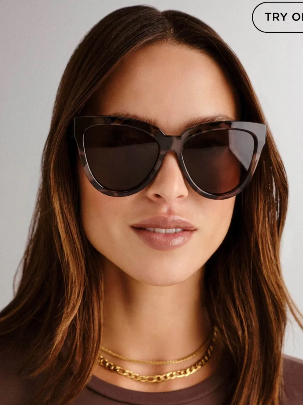 Le Specs Liar Liar  Volcanic Tort Cat-Eye Sunglasses - Brown Tortoise