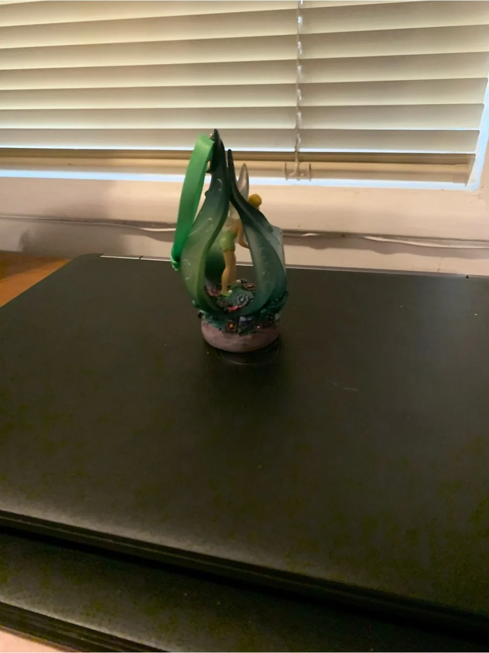Disney Tinker Bell Ornament in Green and Yellow