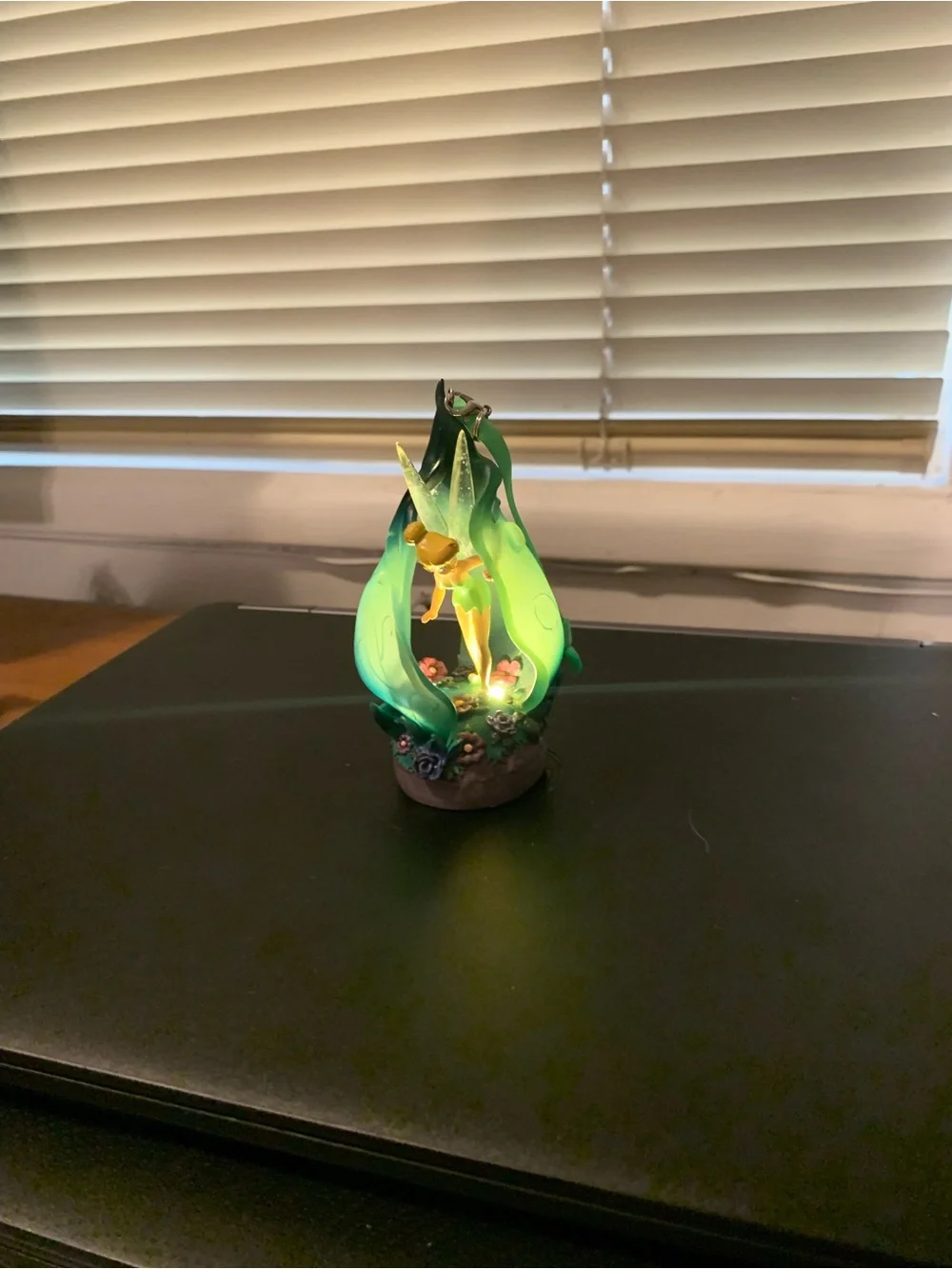 Disney Tinker Bell Ornament in Green and Yellow
