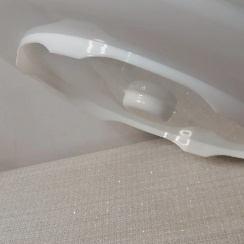 Vintage Tupperware Dip-N-Serve 1954 White Serving Tray Platter with Bowl, Lid‎