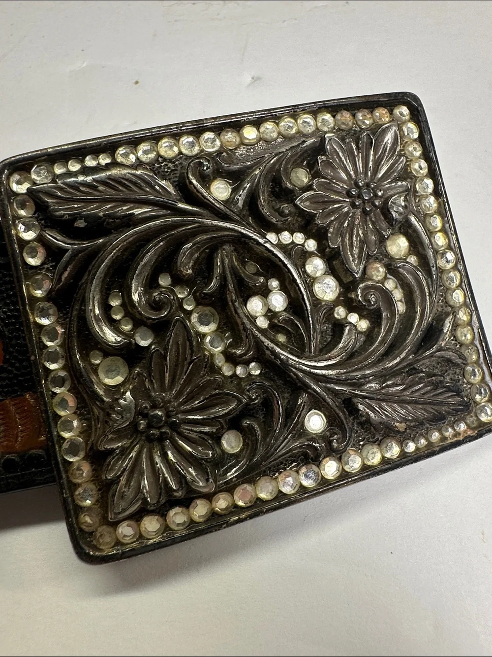 Nocona Belt Co medium that rhinestones