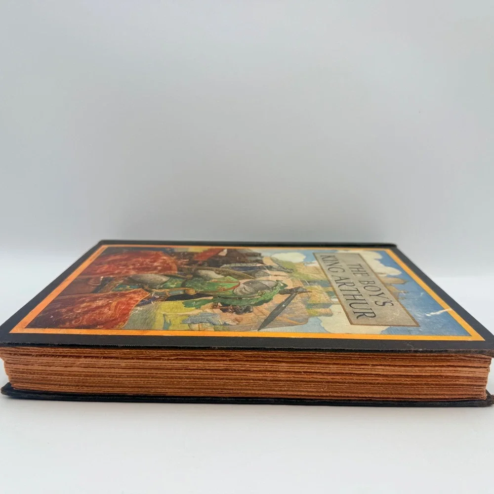 The Boys King Arthur Sidney Lanier NC Wyeth Illustrated Complete 1922 Scribners