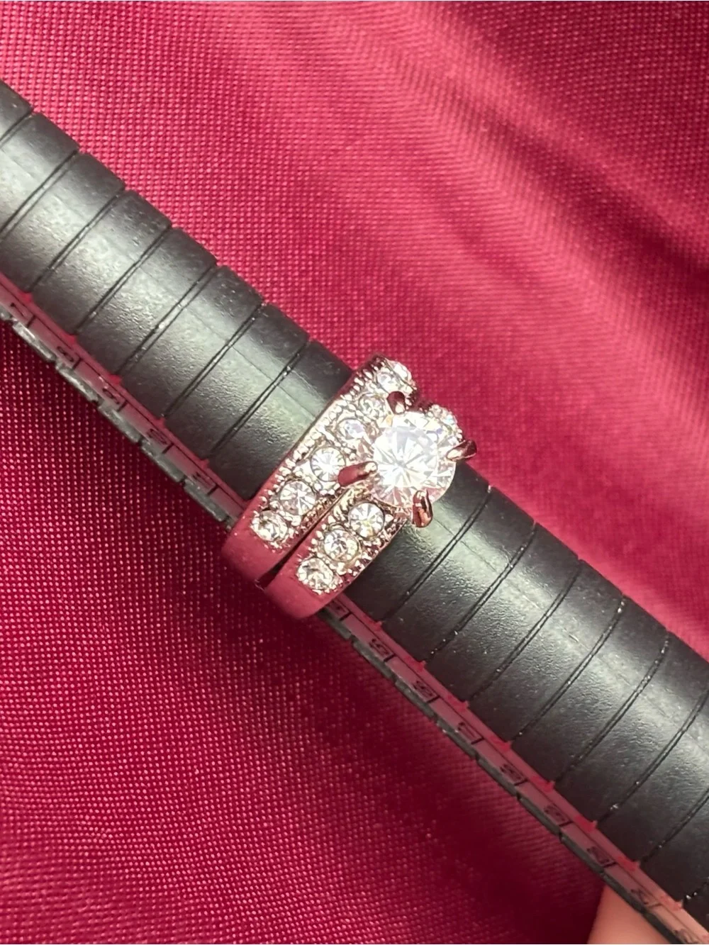 No brand shiny silver