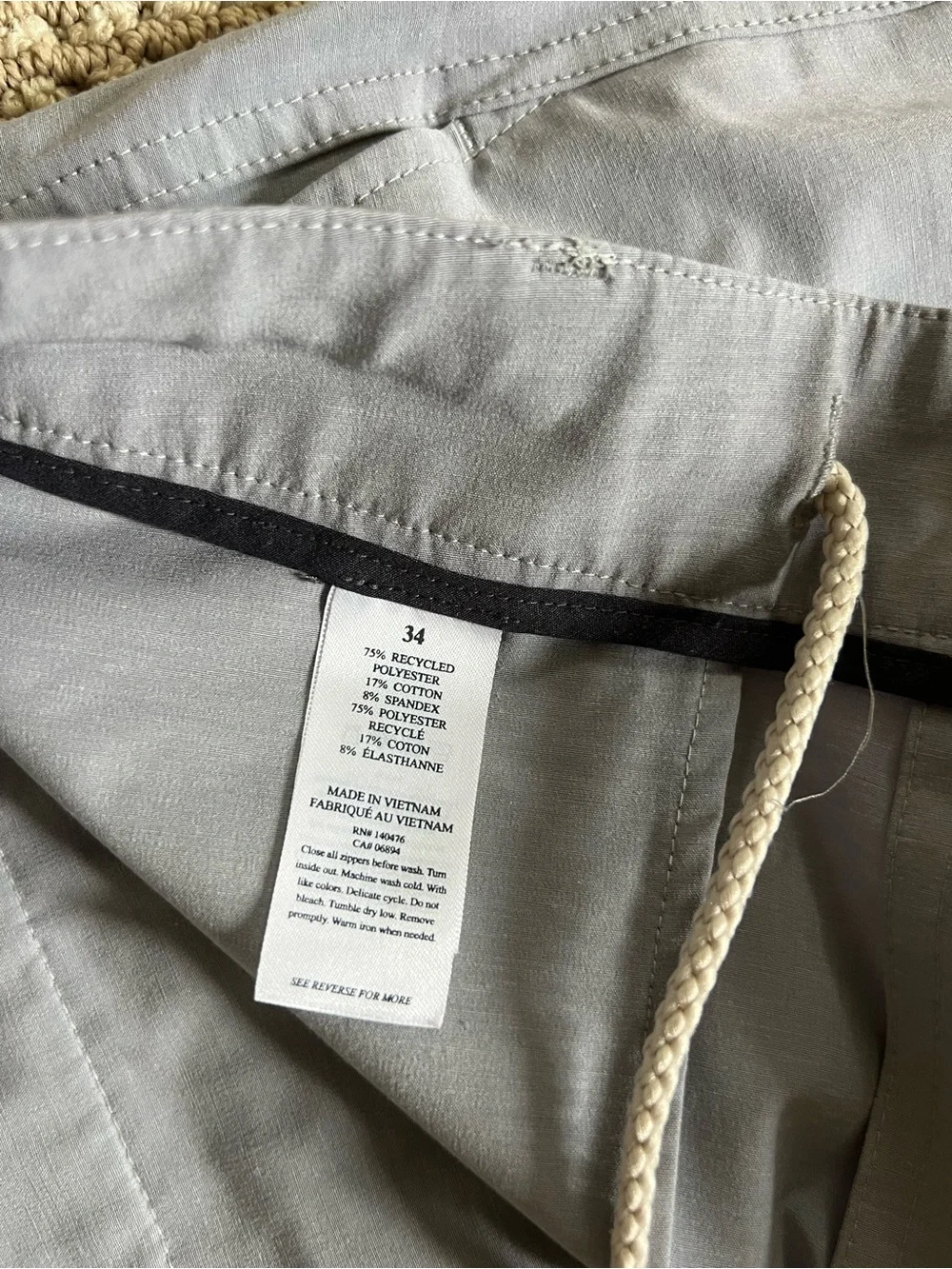 Faherty light gray