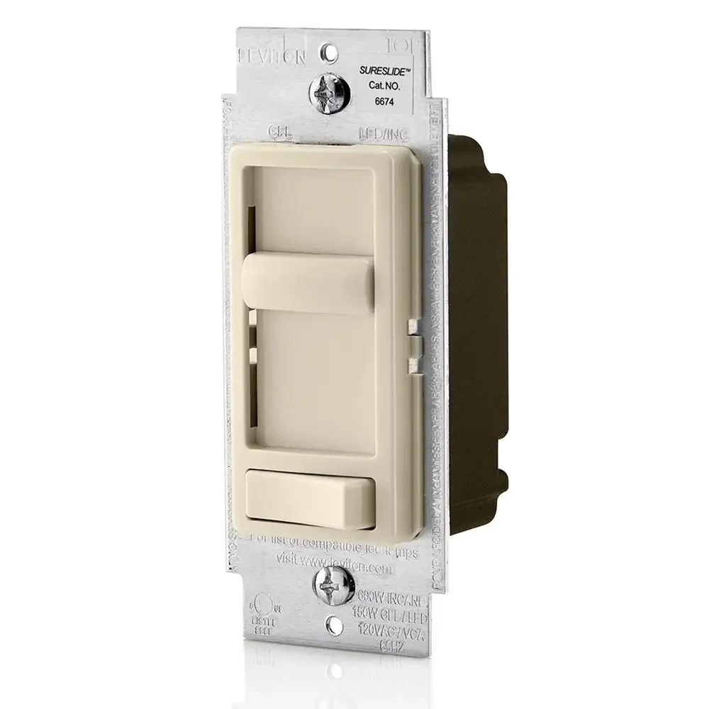 Leviton sureslide dimmer