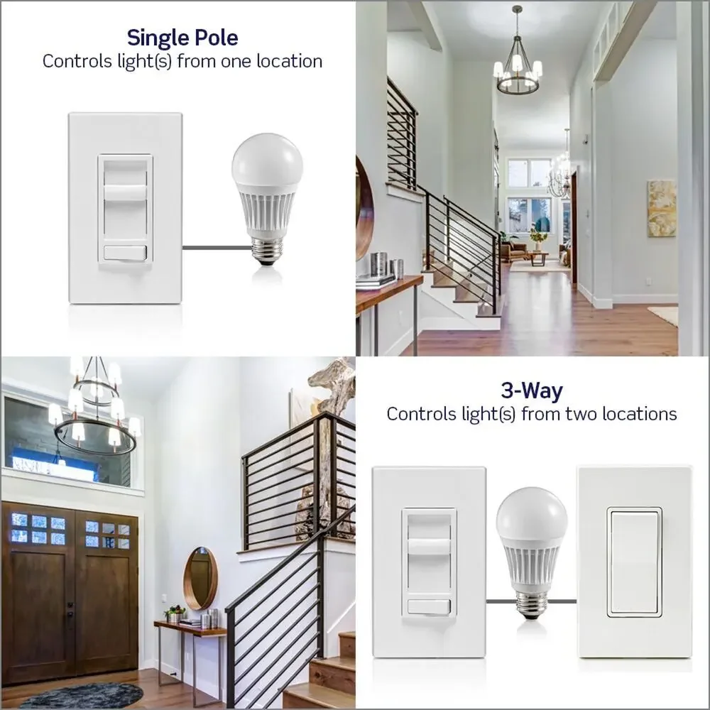 Leviton sureslide dimmer